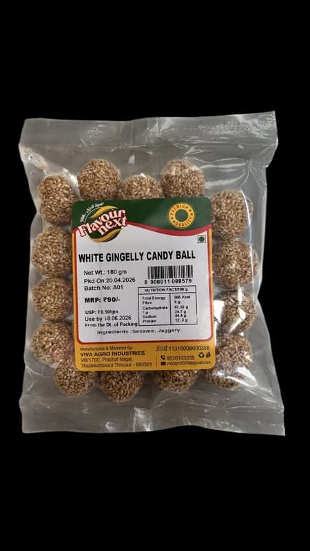 White Gingelly Candy Ball